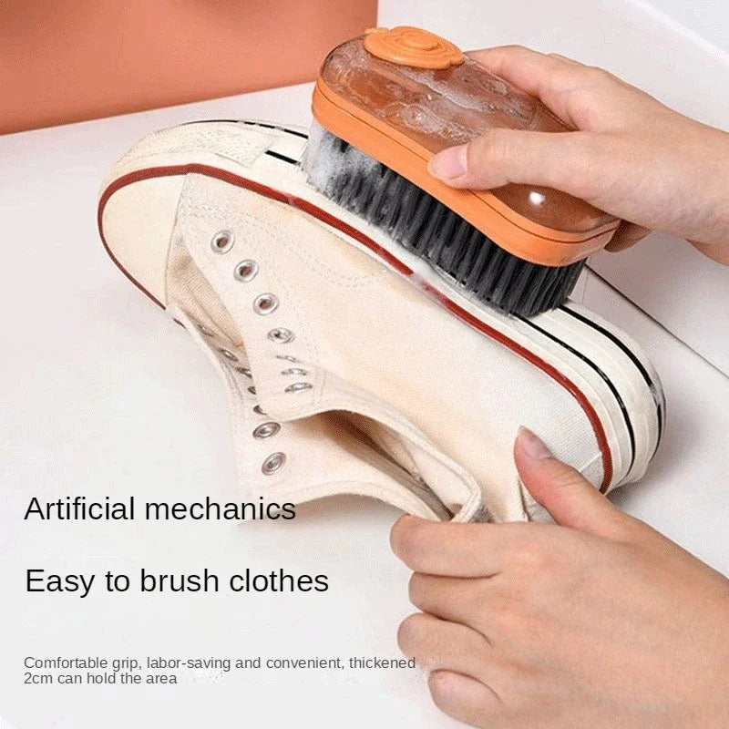Brosse nettoyage avec distributeur de savon